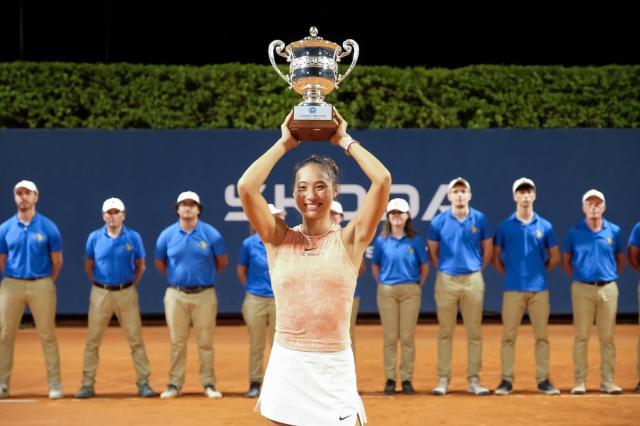 竞技宝-郑钦文首次卫冕正当时 赛季转折点就这么来了？