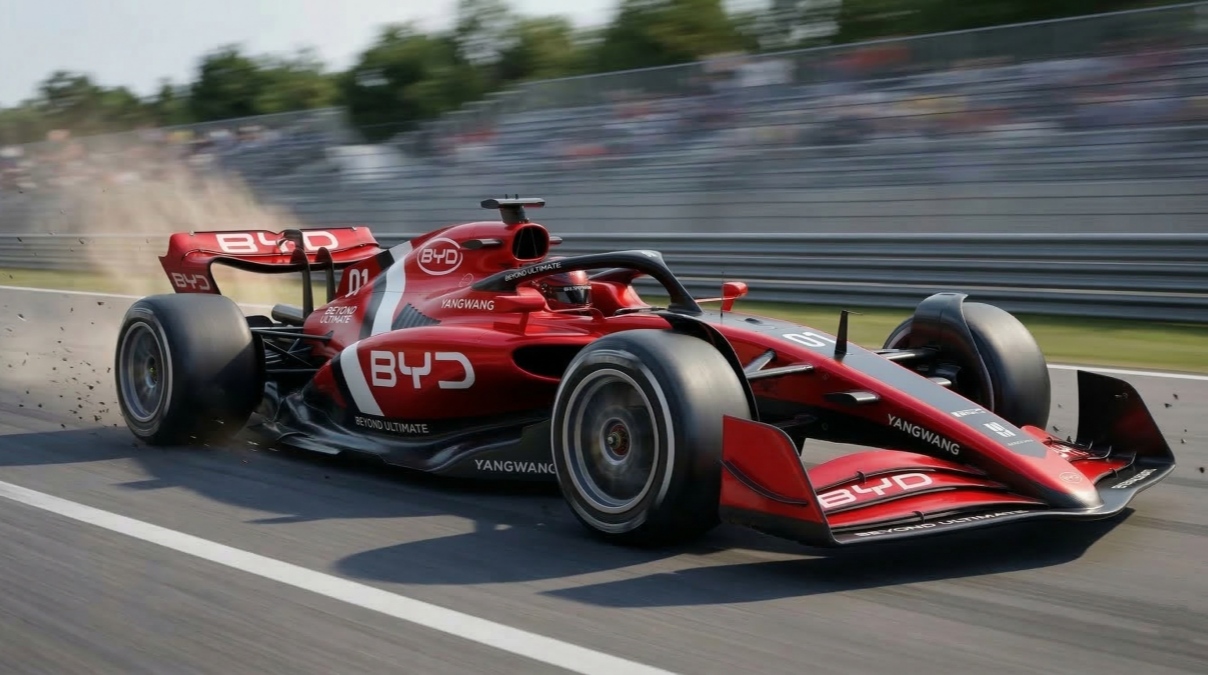 竞技宝下载-打破 70 年历史空白，比亚迪计划进军 F1 赛事