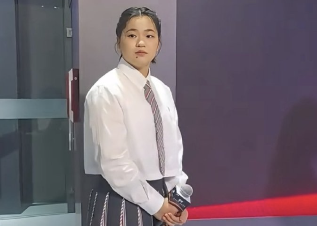 jjb-18岁全红婵出席商业活动！罕见穿裙子打领带 疑变胖引发退役猜想