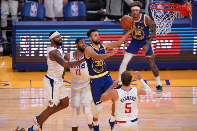 jingjibao-库里哑火勇士崩盘！泰伦·卢为全联盟提供防守范本